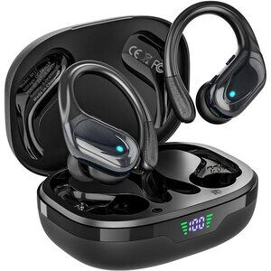 Wireless Earbuds Bluetooth Headphones Noise Canceling Waterproof Earphones Runni